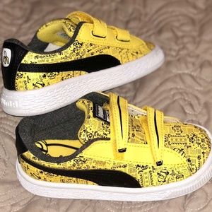 Puma Minions Basket V Kids Sneakers
